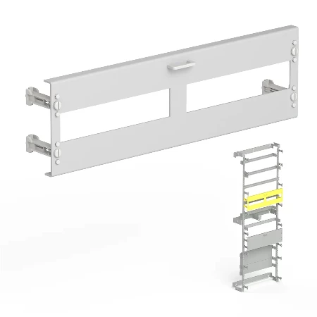 Zaštitna maska sa otvorima za modularnu opremu 300x500 mm, za ormane tipa KB2/X, plastična