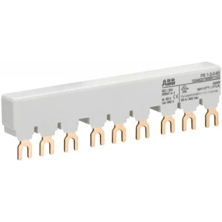 Sabirna 3-fazna šina za 3-prekidača MS116 bez pomoćnih kontakata tipa MS116 tipa  PS1-3-0-65