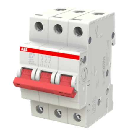 SHD203/32 Tropolni modularni prekidač 32A, Ik=10kA u nizu sa NH00 ≤ 63A