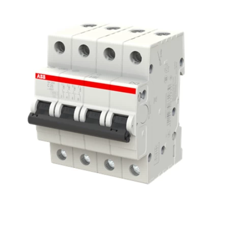 SH204-C25, Četvoropolni automatski osigurač 25A, C karakteristika, 6kA, tip SH