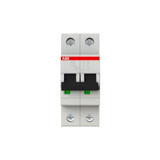 S202-C6, Dvopolni automatski osigurač 6A, C karakteristika, Icn=6kA, Icu=10kA