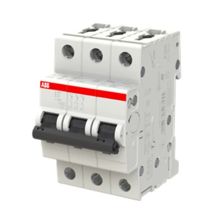 S203-C3, Tropolni automatski osigurač 3A, C karakteristika, Icn=6kA, Icu=10kA