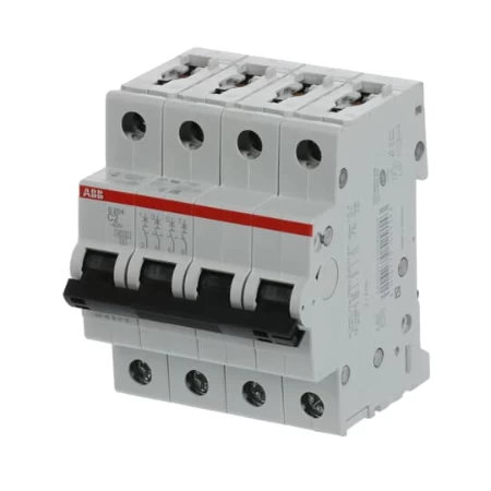 S204-C2, Četvoropolni automatski osigurač 2A, C karakteristika, Icn=6kA, Icu=10kA