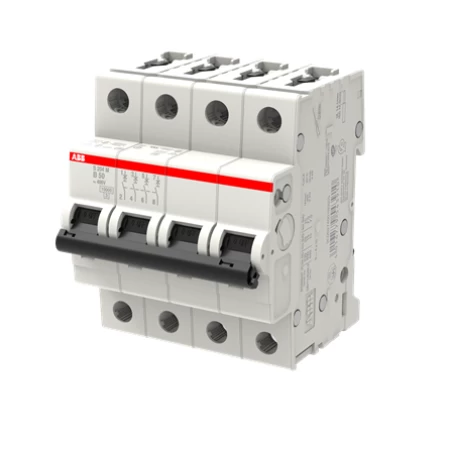 S204M-B50, Četvoropolnii automatski osigurač 50A, B karakteristika, Icn=10kA, Icu=15kA