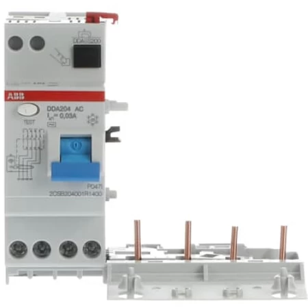DDA204 AC-40/0,03 Diferencijalni (FID) zaštitni blok 4 pola 40A, 30mA, tip AC