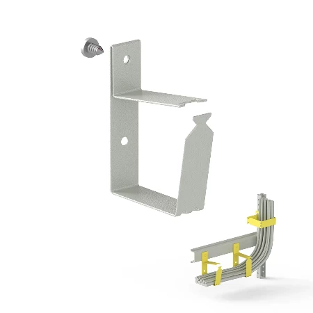 Nosač kablova u modularnim ormanima KB KL  otvor za kablove 30x30mm