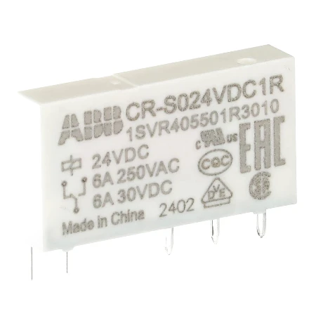 CR-S024VDC1R Pluggable interface relay